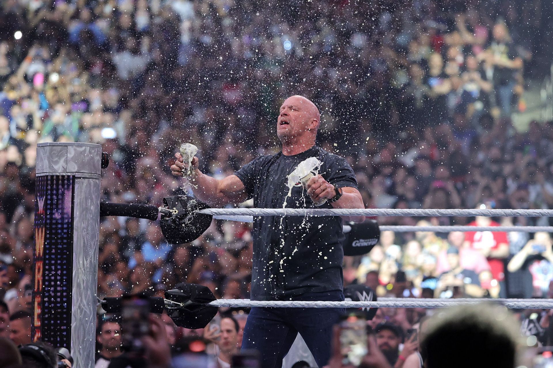 Steve Austin Wrestlemania Record and Appearances